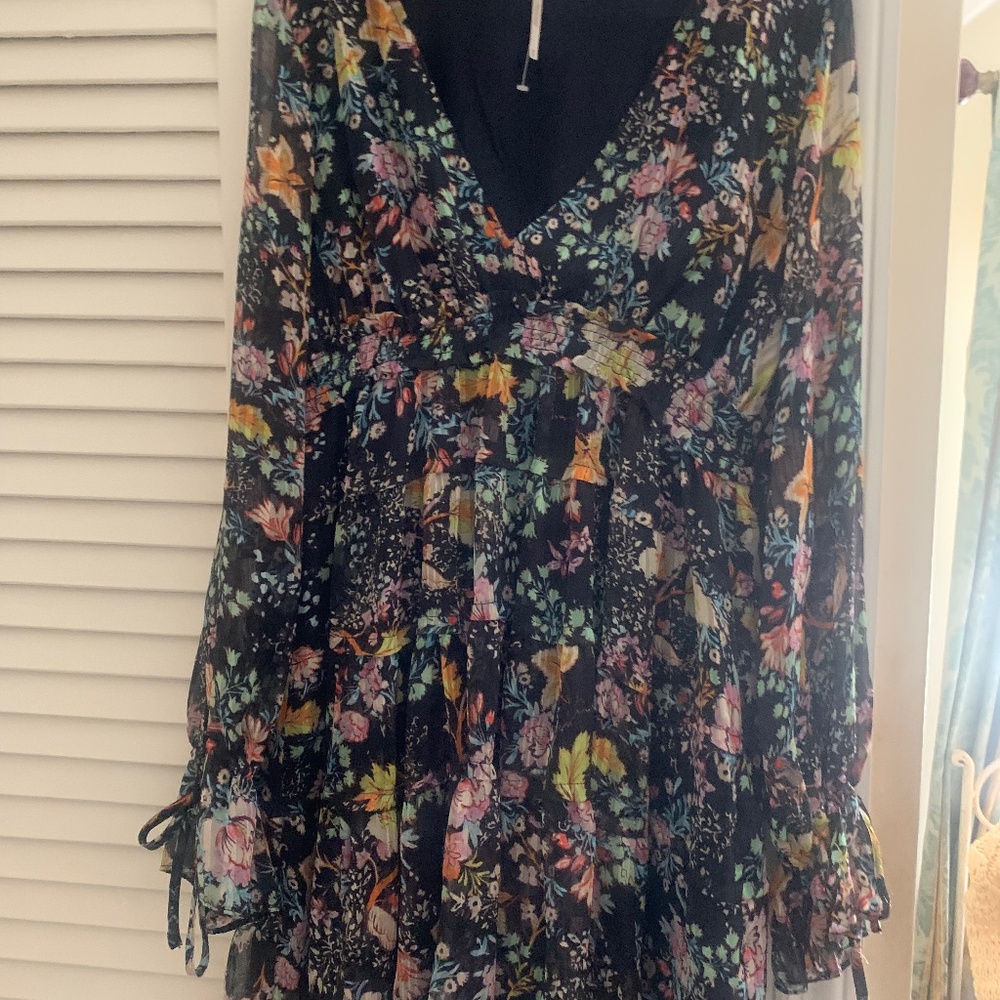 Free People floral garden party dress